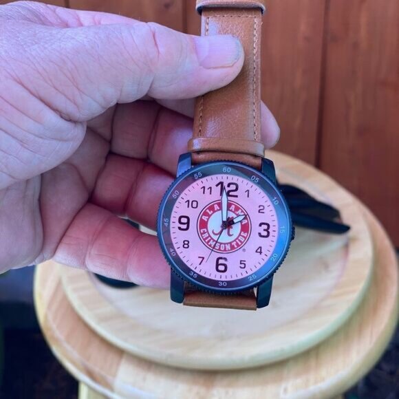 NWT Alabama Crimson Tide watch and elephant plush toy combo for the Roll Tide!! - Picture 13 of 14